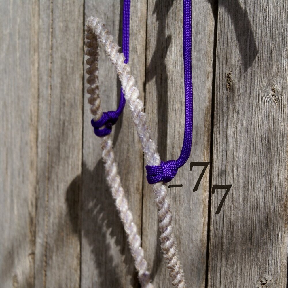 Bosalita Lariat Rope Western Horse Training Cavesson/Cowboy Caveson Noseband